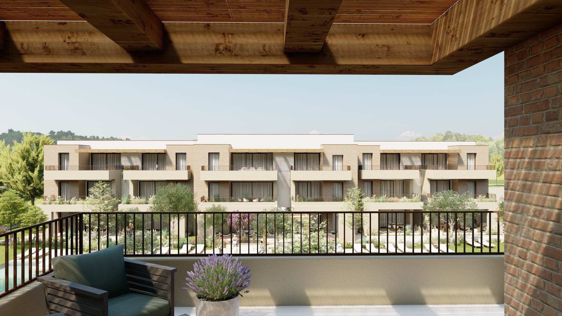 Enula Village: trilocale al 2° piano con ascensore