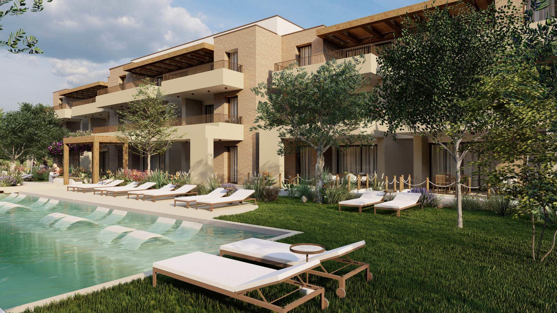 Enula Village: trilocale al secondo piano