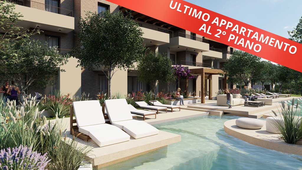Enula Village: trilocale al 2° piano con ascensore